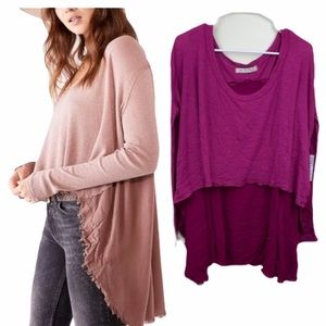 Free People We The Free TT Special Top Viola XS